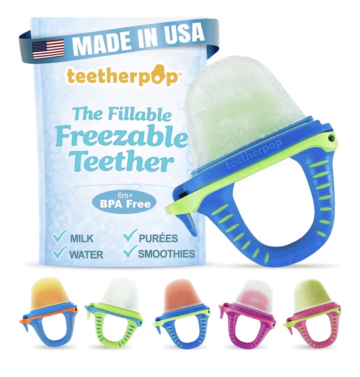 Frozen Teether (Water-Filled, Freezable)