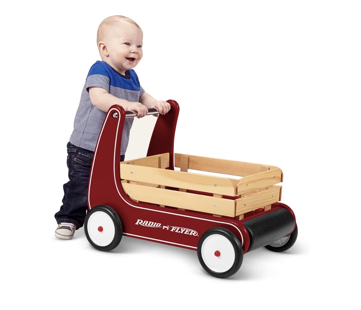 Wooden Push Cart / Wagon