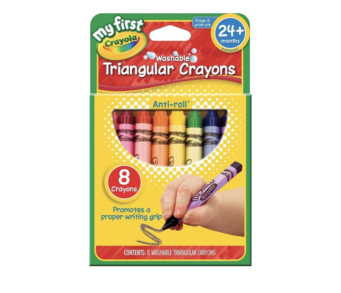Triangular Crayons